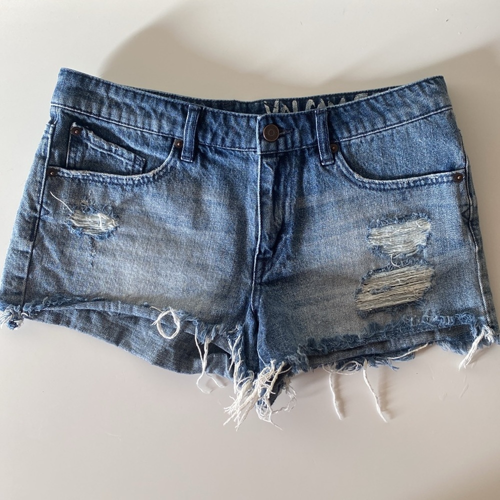Volcom Blue Jean Shorts for Women